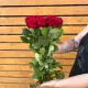 Роза красная ред наоми 40 см