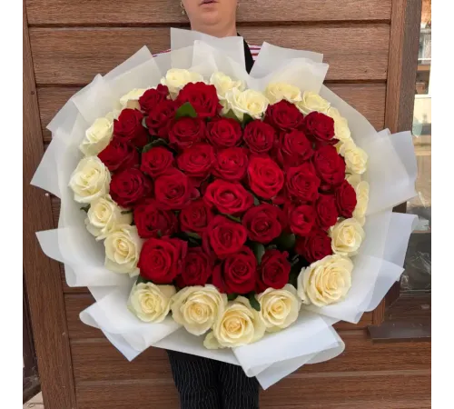 51 роза сердце