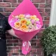 Букет с розой манго