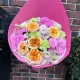 Букет с розой манго