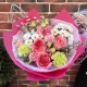 Букет с пионовидными розами кэнди