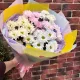 Букет радуга цветов