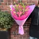 Букет из лилий розовые