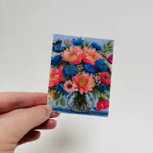 Открытка цветы 