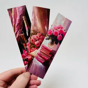 Открытка закладка для книги 1
