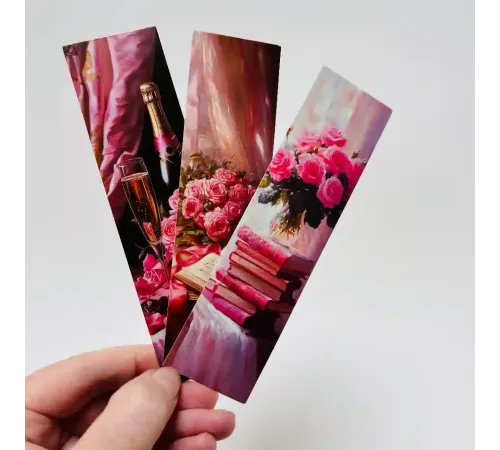 Открытка закладка для книги 1
